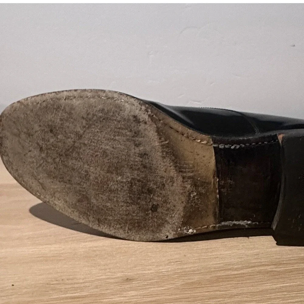 Johnston & Murphy Melton Cap Toe Oxford Mens Size 9.5 Formal Business Work Shoes